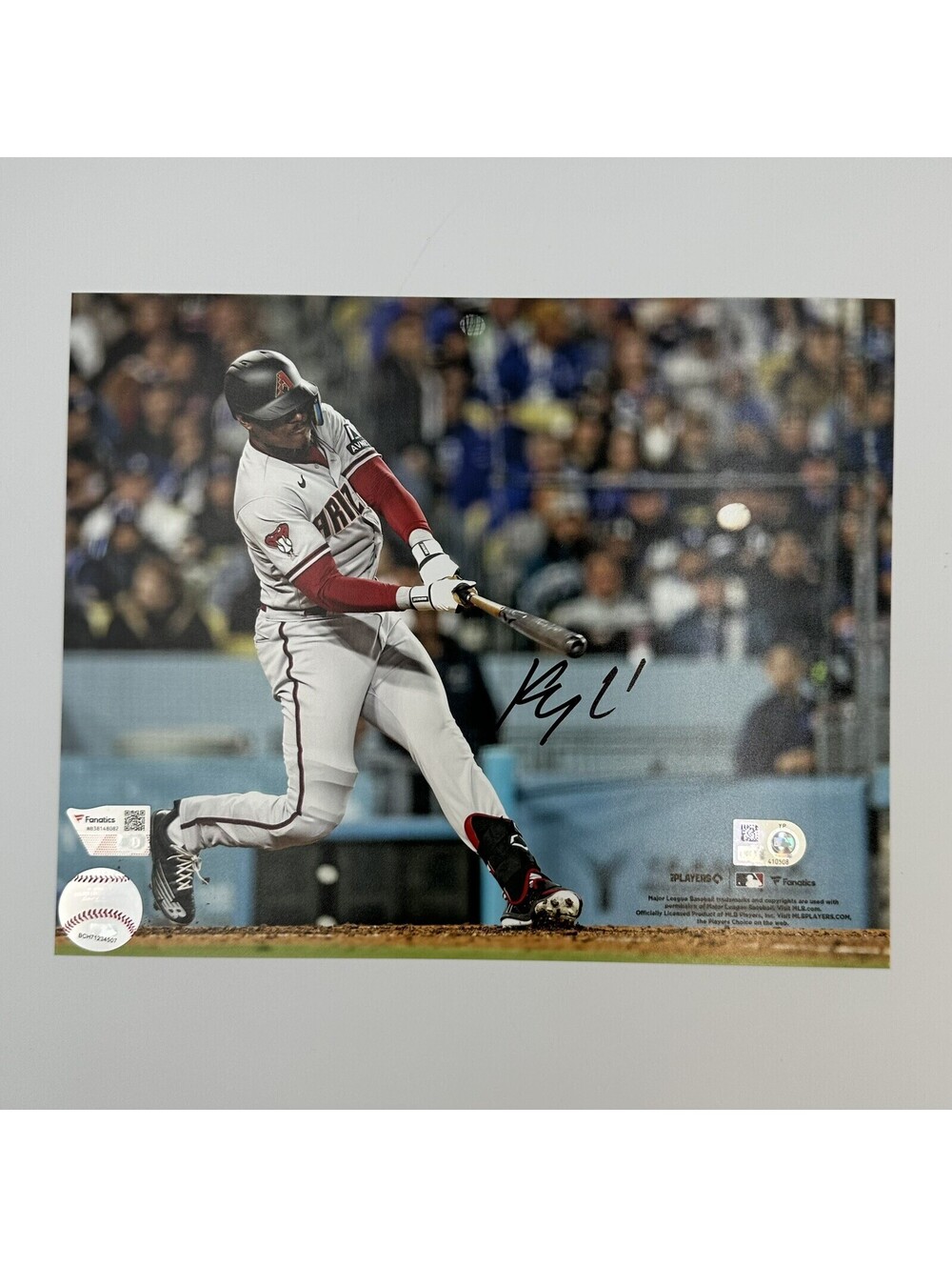 Kyle Lewis Signed 8x10 Photo Arizona Dimondbacks MLB Fanatics Authenticated COA